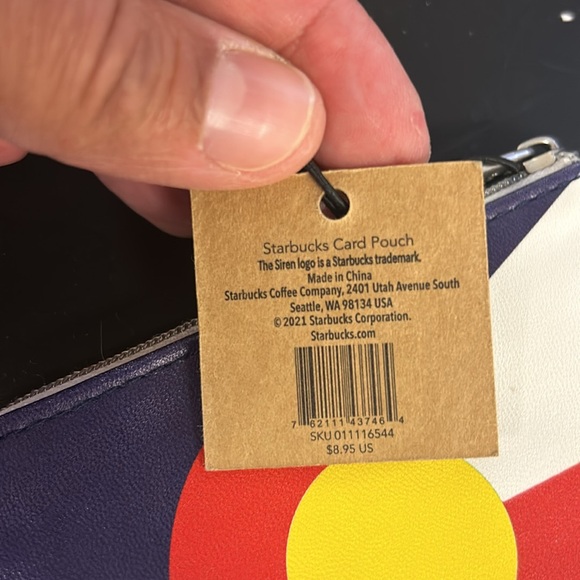 Starbucks Chicago Zip Card Case Coin Purse - Picture 3 of 5